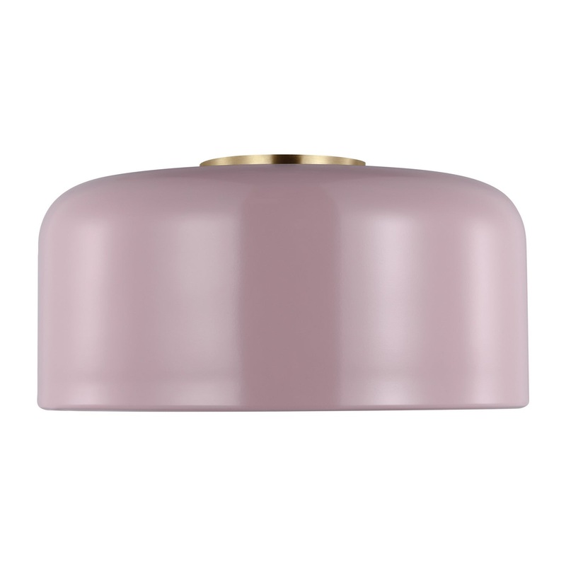 Visual Comfort Studio 7605401EN3-136 Malone LED Flush Mount, Rose