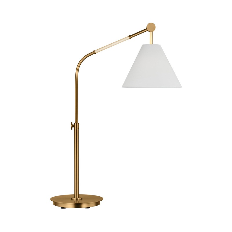 Visual Comfort Studio AET1041BBS1 Remy One Light Table Lamp, Burnished Brass (Discontinued)