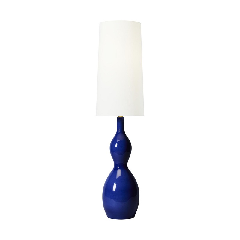 Visual Comfort Studio AET1081BCL1 Antonina One Light Floor Lamp, Blue Celadon (Discontinued)