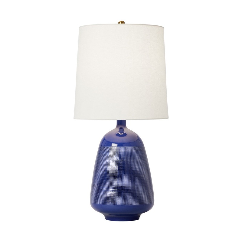 Visual Comfort Studio AET1131BCL1 Ornella One Light Table Lamp, Blue Celadon (Discontinued)