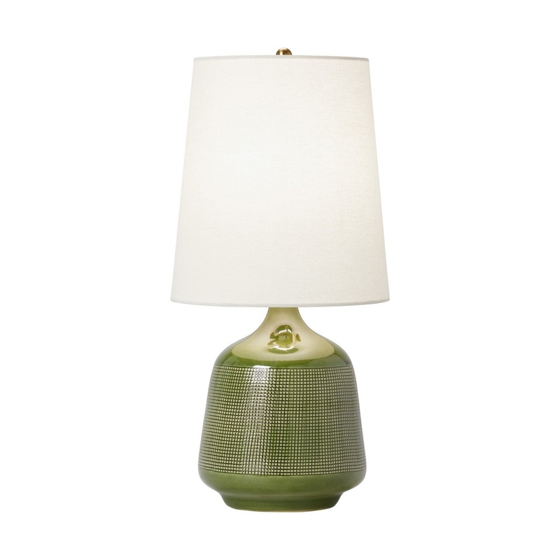 Visual Comfort Studio AET1141GRN1 Ornella One Light Table Lamp, Green (Discontinued)