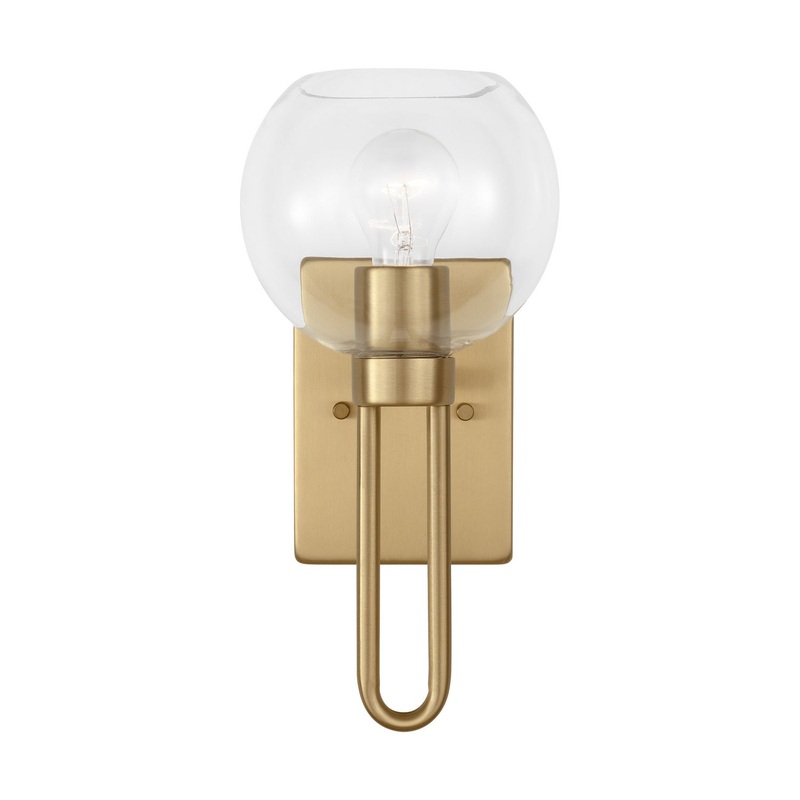 Visual Comfort Studio 4155701-848 Codyn One Light Bath Vanity, Satin Brass