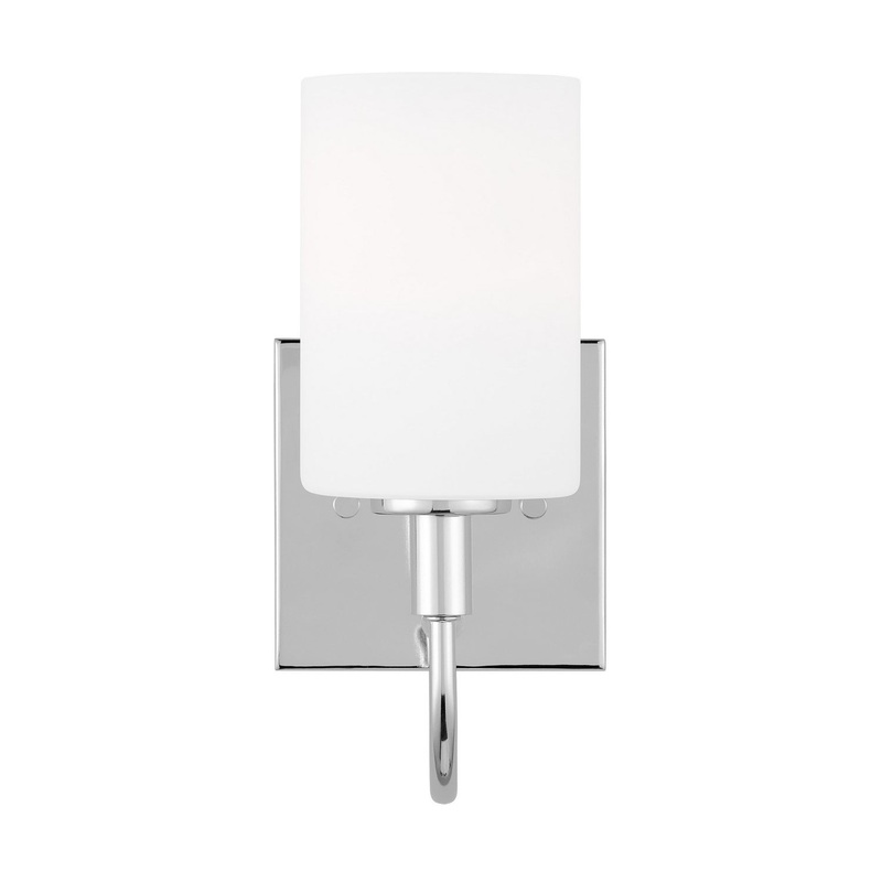 Visual Comfort Studio 4157101-05 Oak Moore One Light Bath Vanity, Chrome