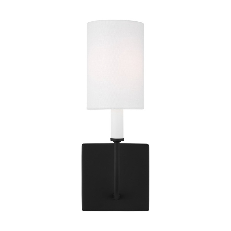 Visual Comfort Studio 4167101-112 Greenwich One Light Bath Vanity, Midnight Black