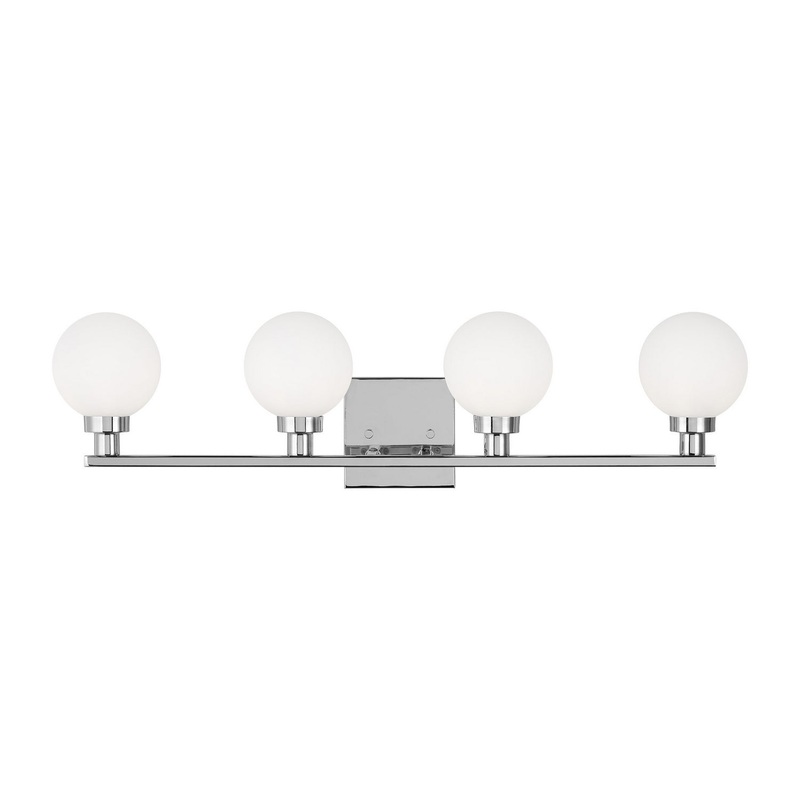 Visual Comfort Studio 4461604-05 Clybourn Four Light Bath Vanity, Chrome