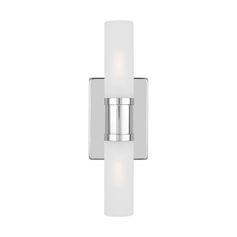 Visual Comfort Studio 4465002-05 Keaton Two Light Bath Vanity, Chrome