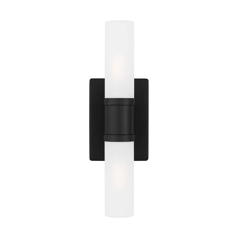 Visual Comfort Studio 4465002-112 Keaton Two Light Bath Vanity, Midnight Black