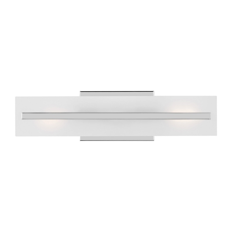 Visual Comfort Studio 4454302-05 Dex Two Light Bath Vanity, Chrome