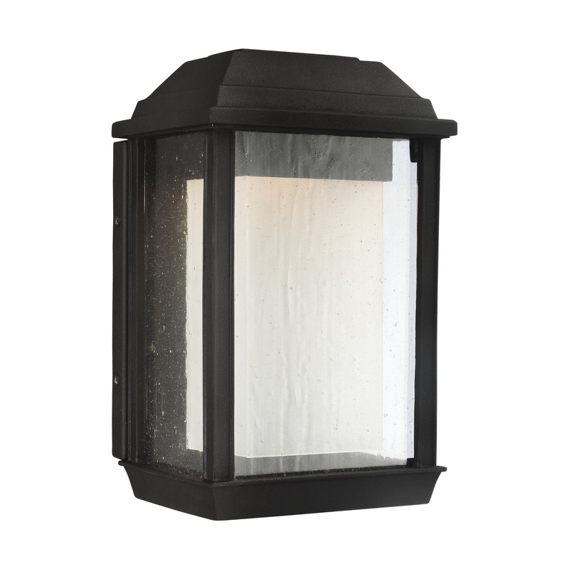 Visual Comfort Studio OL12800TXB-L1 McHenry LED Outdoor Wall Sconce, Textured Black