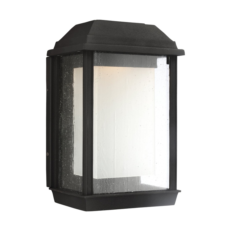 Visual Comfort Studio OL12801TXB-L1 McHenry LED Outdoor Wall Sconce, Textured Black