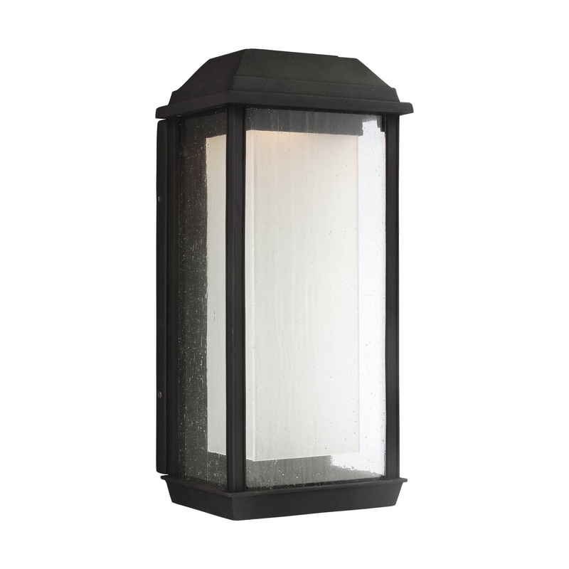 Visual Comfort Studio OL12802TXB-L1 McHenry LED Outdoor Wall Sconce, Textured Black