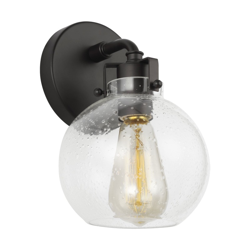 Visual Comfort Studio VS24401ORB Clara One Light Wall Sconce, Oil Rubbed Bronze