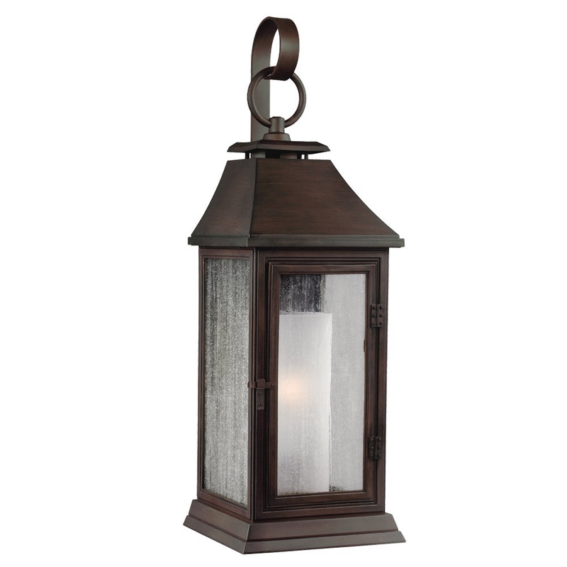 Visual Comfort Studio OL10600HTCP Shepherd One Light Lantern, Heritage Copper (Discontinued)