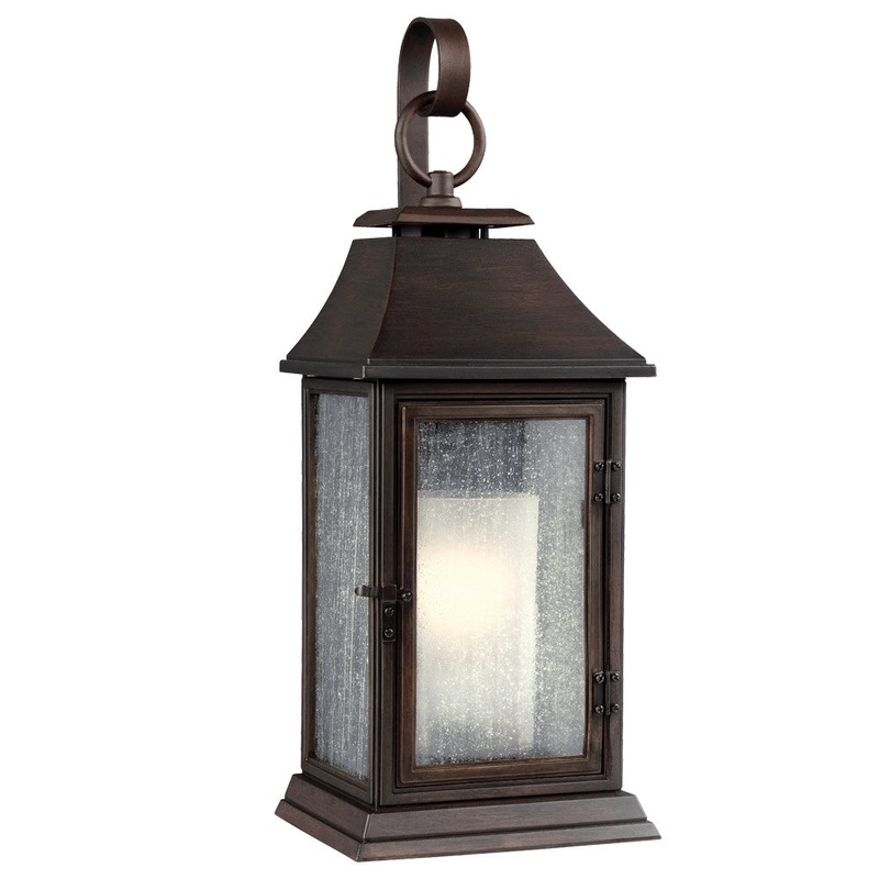 Visual Comfort Studio OL10602HTCP Shepherd One Light Lantern, Heritage Copper (Discontinued)