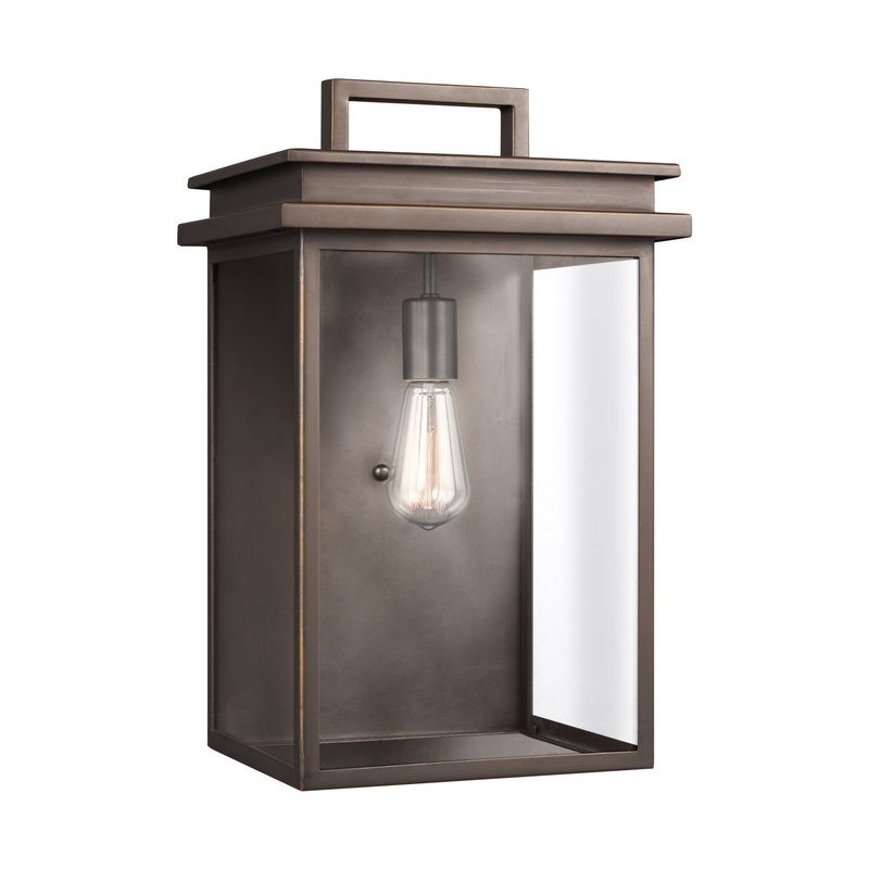 Visual Comfort Studio OL13603ANBZ Glenview One Light Outdoor Wall Lantern, Antique Bronze