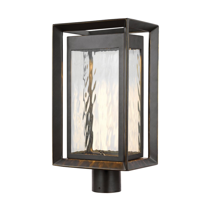 Visual Comfort Studio OL13707ANBZ-L1 Urbandale LED Post Lantern, Antique Bronze