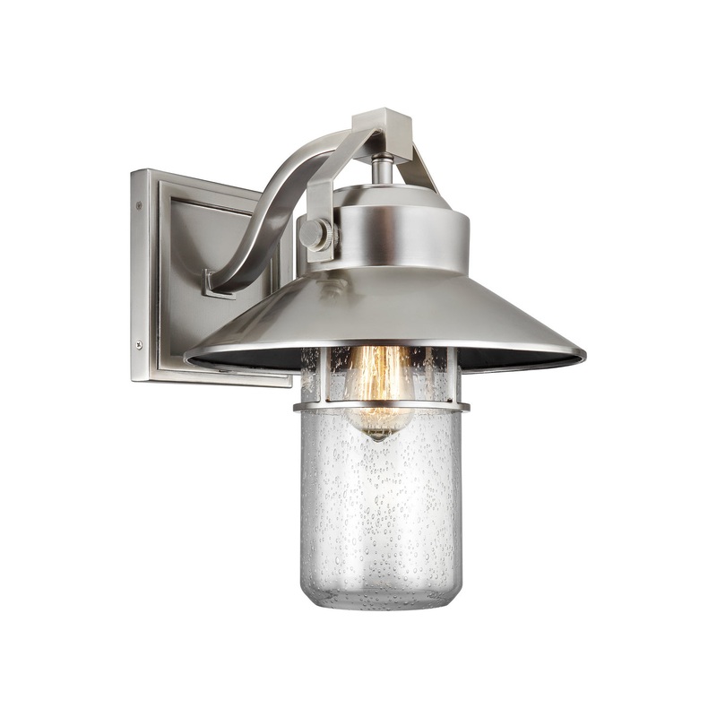 Visual Comfort Studio OL13902PBS Boynton One Light Lantern, Painted Brushed Steel
