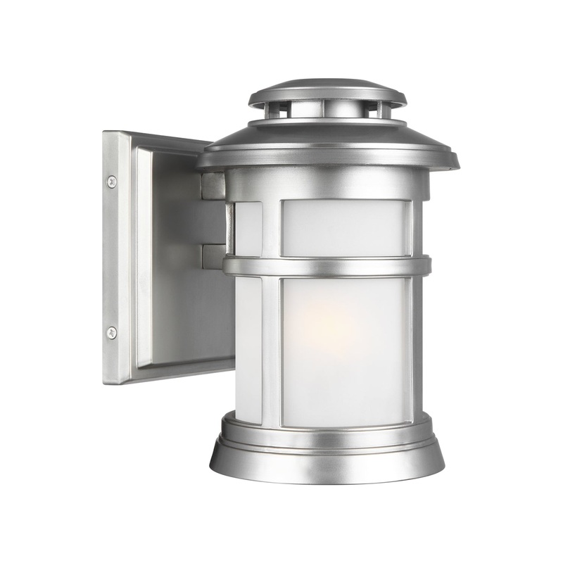 Visual Comfort Studio OL14300PBS Newport One Light Outdoor Wall Lantern, Painted Brushed Steel