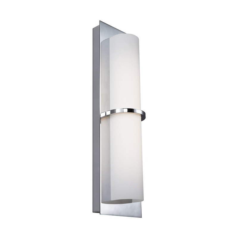 Visual Comfort Studio WB1851CH-L1 Cynder LED Wall Sconce, Chrome (Discontinued)