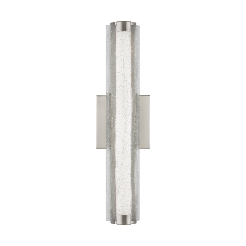 Visual Comfort Studio WB1867SN-L1 Cutler LED Wall Sconce, Satin Nickel