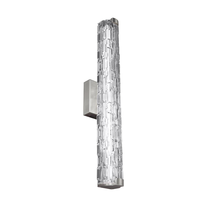 Visual Comfort Studio WB1869SN-L1 Cutler LED Vanity, Satin Nickel