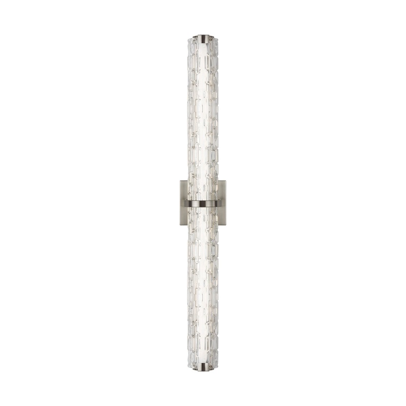 Visual Comfort Studio WB1879SN-L1 Cutler LED Vanity, Satin Nickel