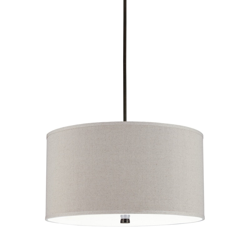 Visual Comfort Studio 65262EN3-710 Dayna Shade Pendants Four Light Pendant, Bronze