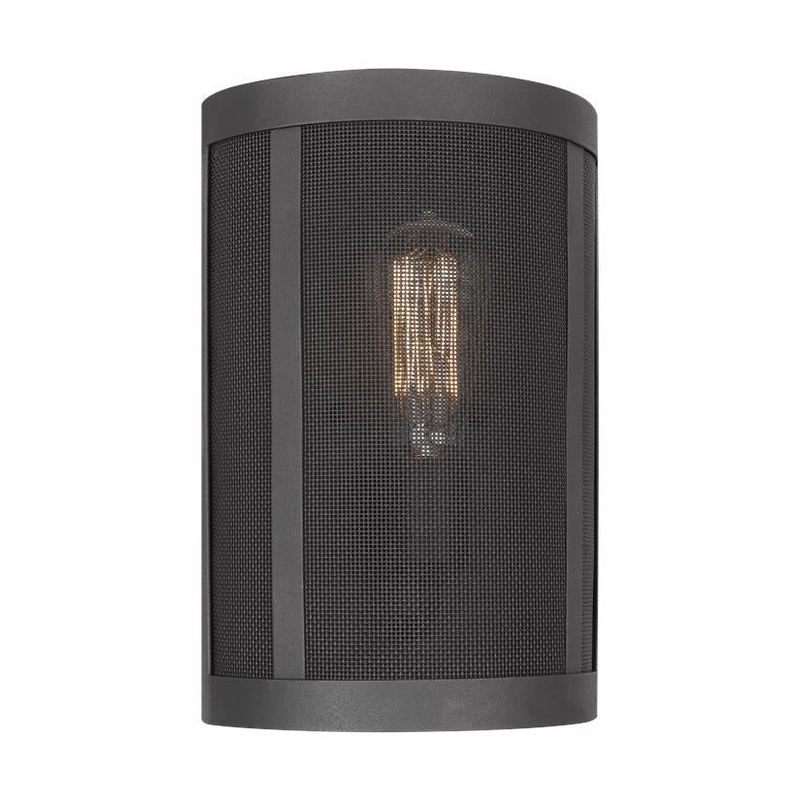 Visual Comfort Studio 4128501EN7-12 Gereon One Light Wall / Bath Sconce, Black