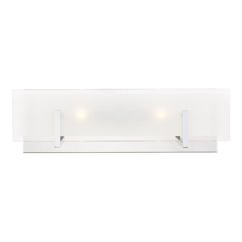 Visual Comfort Studio 4430802-05 Syll Two Light Wall / Bath, Chrome