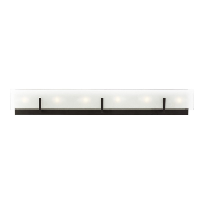 Visual Comfort Studio 4430806-112 Syll Six Light Wall / Bath, Midnight Black