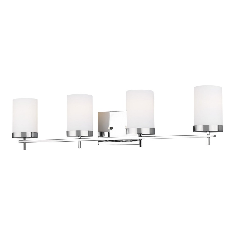 Visual Comfort Studio 4490304-05 Zire Four Light Wall / Bath, Chrome