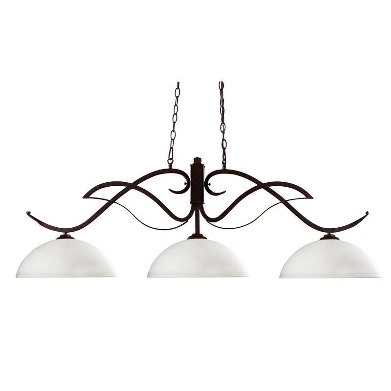 Z-Lite 126BRZ-DMO14 Phoenix Four Light Island Pendant, Bronze