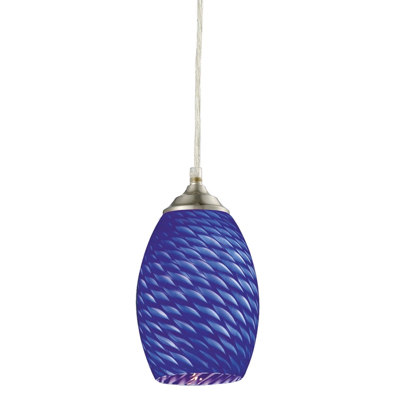 Z-Lite 131B-BN Jazz One Light Mini Pendant, Brushed Nickel