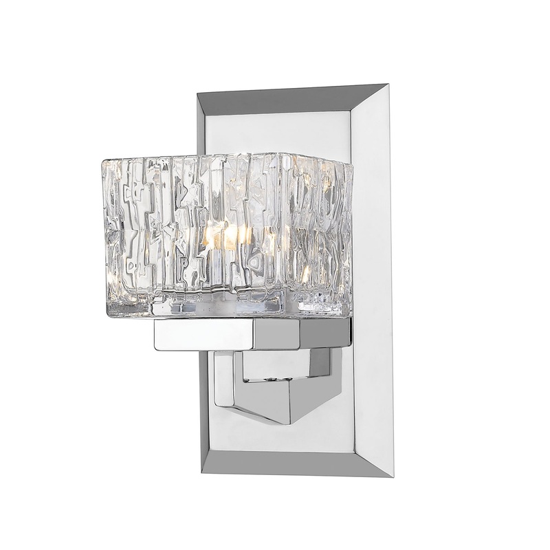 Z-Lite 1927-1S-CH-LED Rubicon LED Wall Sconce, Chrome