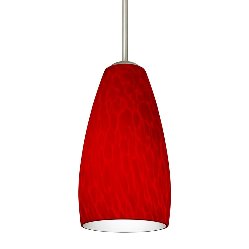 Besa 1BC-1509RC-LED-SN Besa Chrissy Pendant LED Pendant Satin Nickel