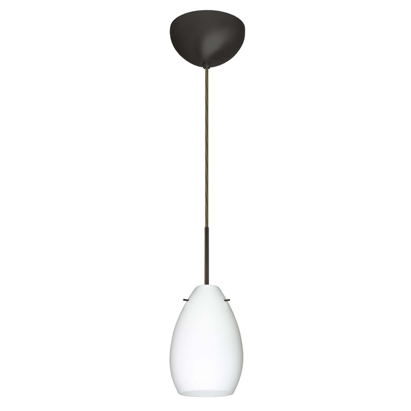 Besa 1BC-171307-BR Pera One Light Pendant Bronze
