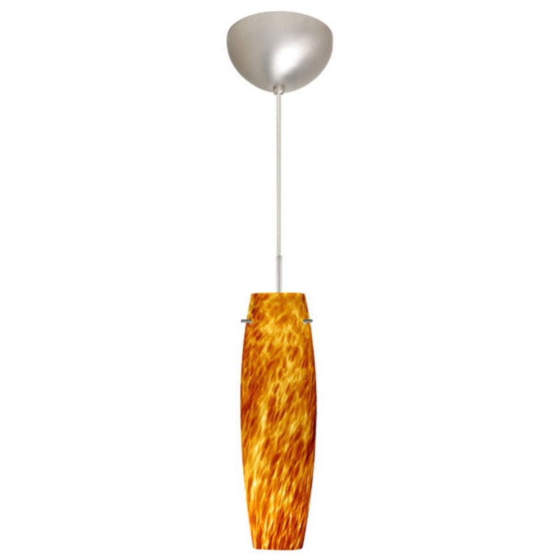 Besa 1BC-412118-SN Tu Tu One Light Pendant Satin Nickel