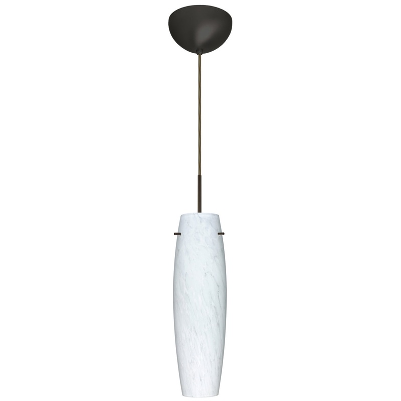 Besa 1BC-412119-HAL-BR Tu Tu One Light Pendant Bronze