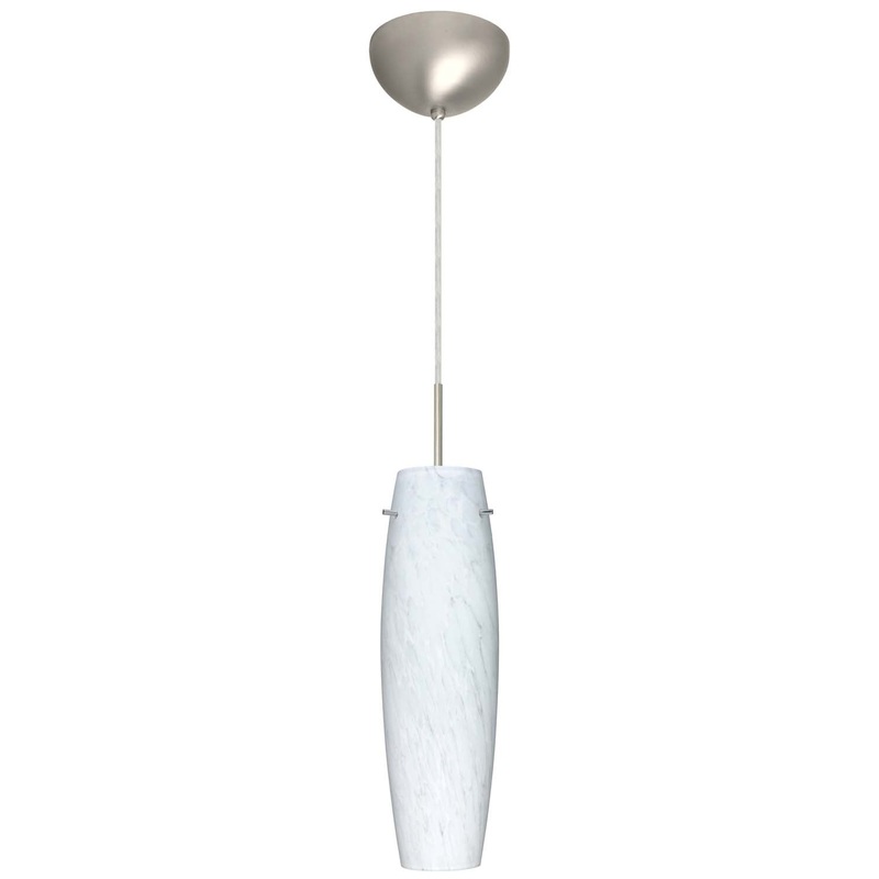 Besa 1BC-412119-SN Tu Tu One Light Pendant Satin Nickel
