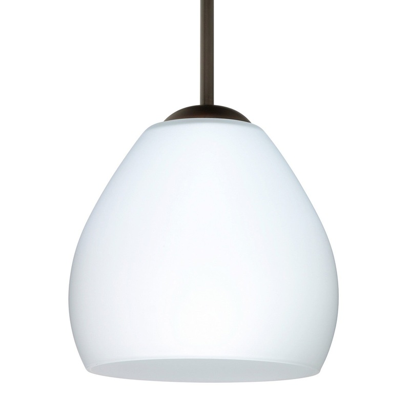 Besa 1BC-412207-MED-BR Besa Bolla Pendant One Light Pendant Bronze