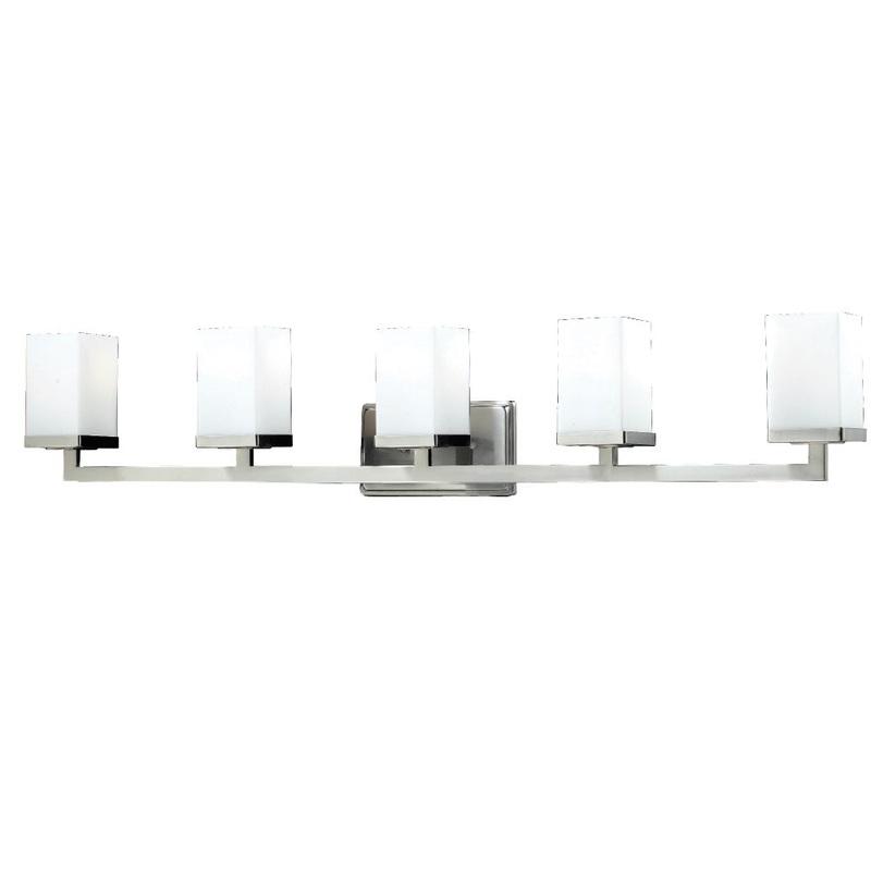 Z-Lite 1900-5V Tidal Five Light Vanity, Brushed Nickel