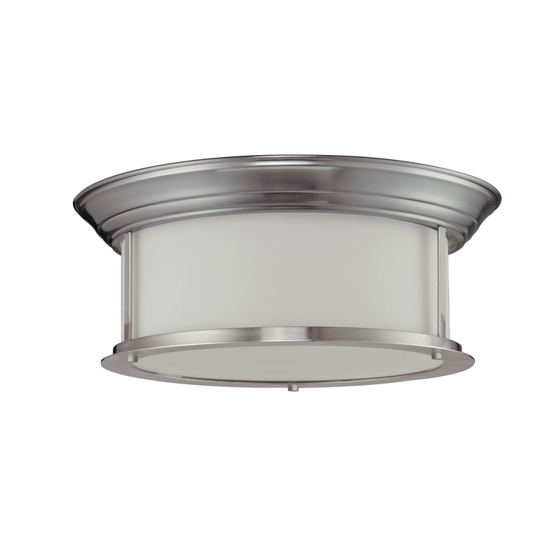Z-Lite 2002F16-BN Sonna Three Light Flush Mount, Brushed Nickel