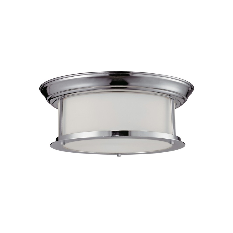 Z-Lite 2003F13-CH Sonna Two Light Flush Mount, Chrome