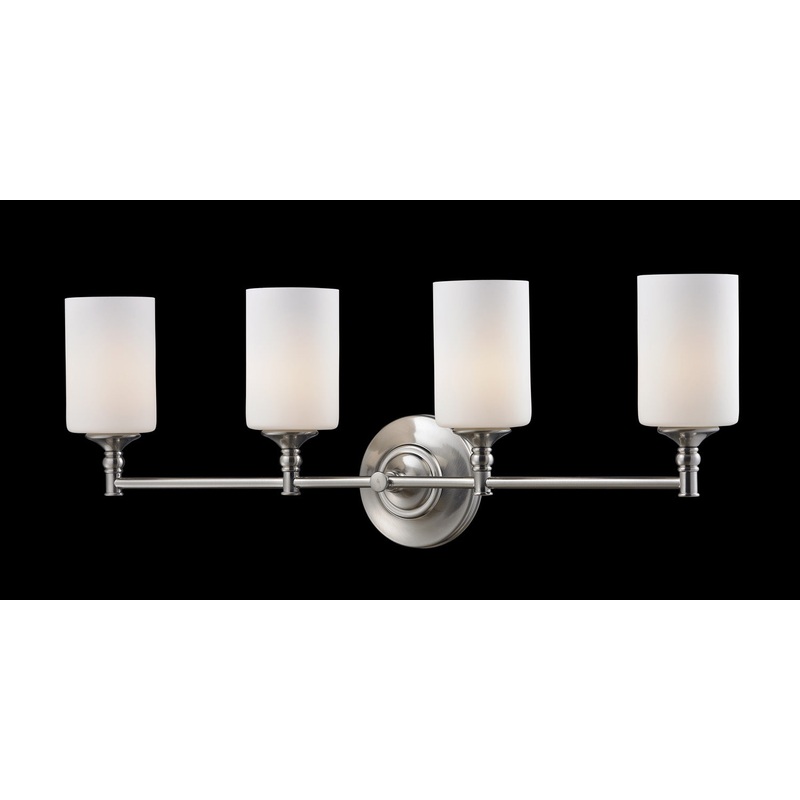 Z-Lite 2102-4V Cannondale Four Light Vanity, Brushed Nickel