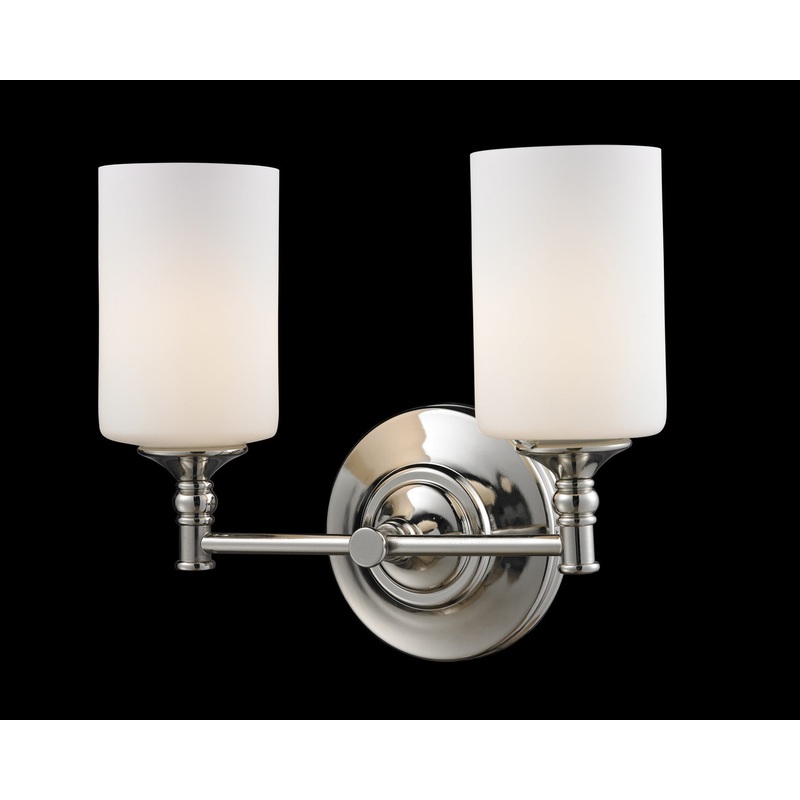 Z-Lite 2103-2V Cannondale Two Light Vanity, Chrome