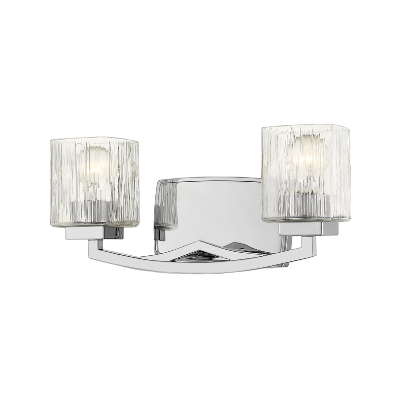 Z-Lite 1929-2V-CH Zaid Two Light Vanity, Chrome