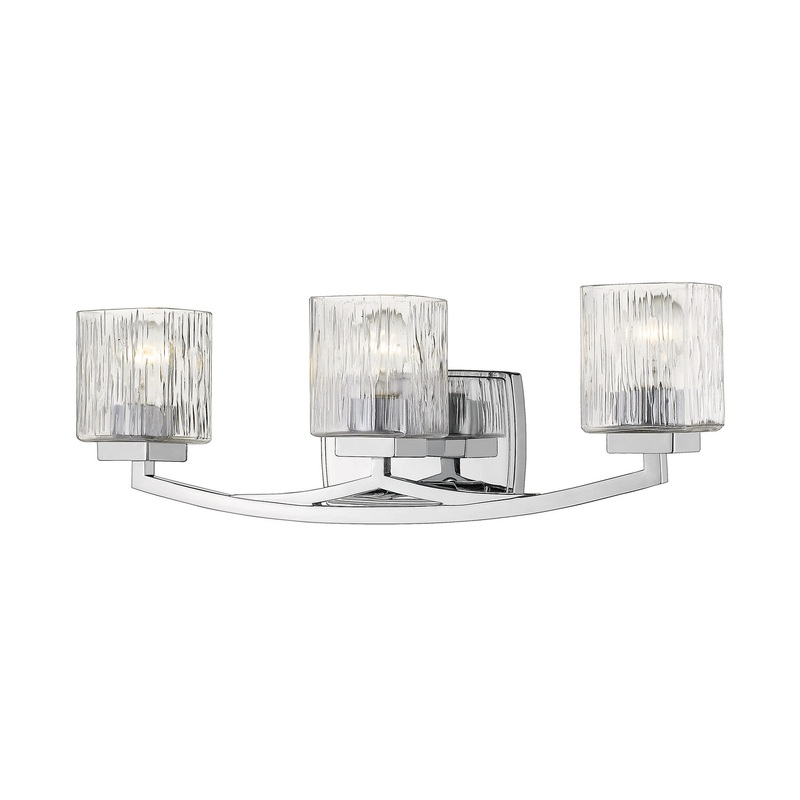 Z-Lite 1929-3V-CH Zaid Three Light Vanity, Chrome