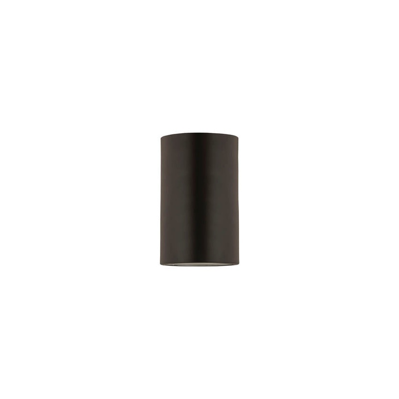 Z-Lite 2302F1-MB Harley One Light Flush Mount, Matte Black