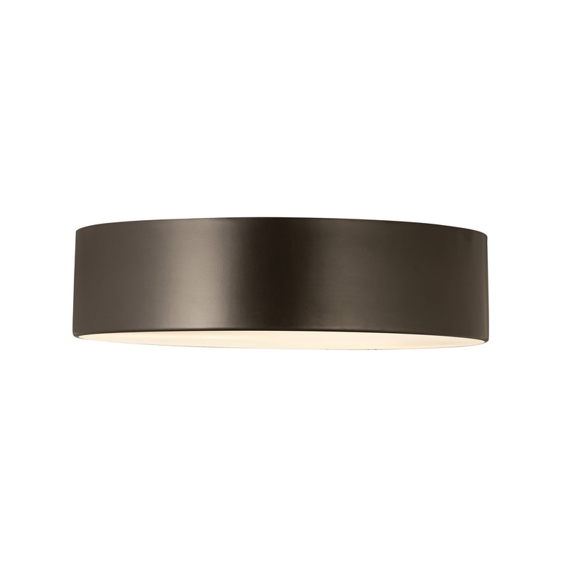 Z-Lite 2302F4-BRZ Harley Four Light Flush Mount, Bronze