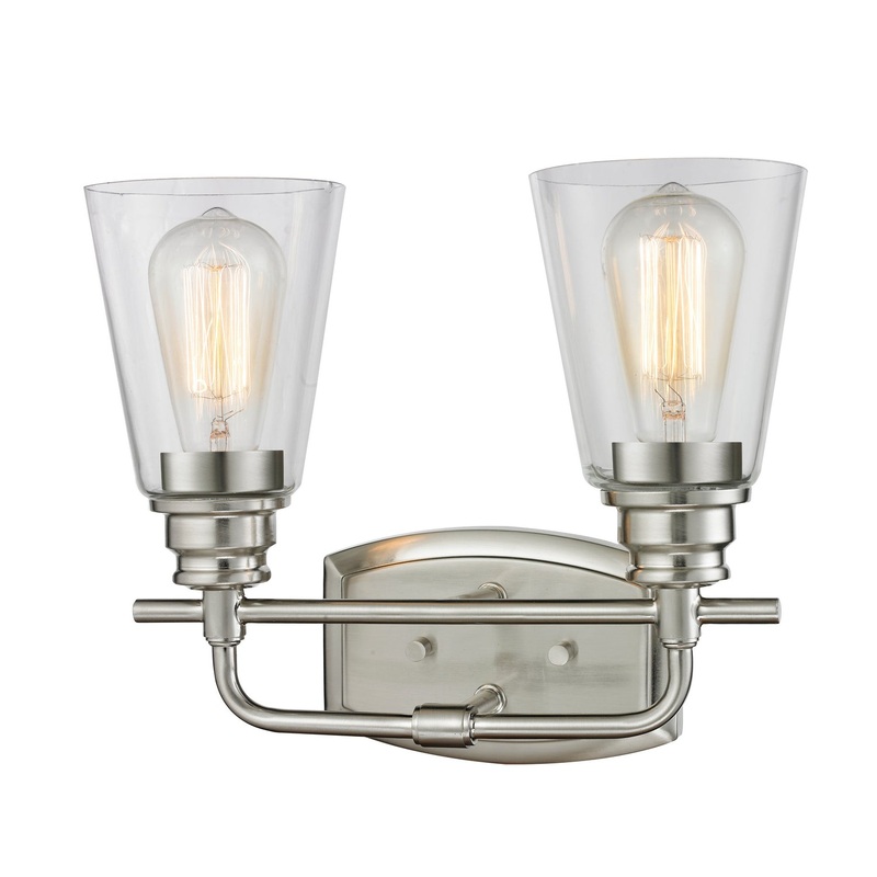 Z-Lite 428-2V-BN Annora Two Light Vanity, Brushed Nickel